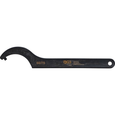 BGS Technic Hákový kľúč s čapom 68 - 75 mm BGS 74218