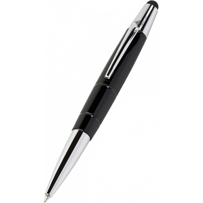 WEDO Химикалка Wedo Pioneer Touch Pen, син цвят на писане, 1.0 mm, черна/бяла, може да се използва за тъч устройства, цената е за 1бр. (продава се в опаковка от 12бр. ) (OK13037)
