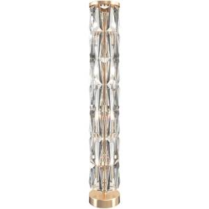 Maytoni Подова лампа Maytoni Puntes, златиста/бяла, 8 крушки (MOD043FL-08G)