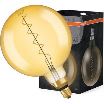 Osram Candellux Bulb LED E27 4,5W 300LM 2000K VINTAGE GLOBE200 28