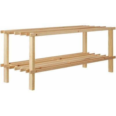Premier Housewares Parker 74x30x27 cm svetlý prírodný