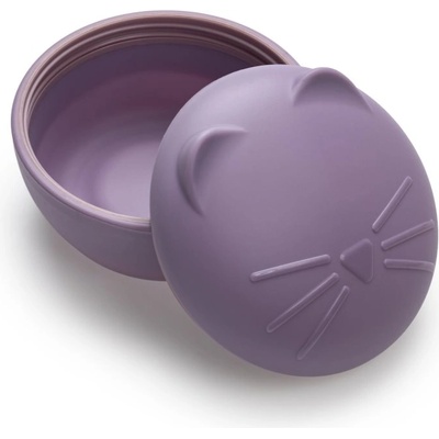 Melii Silicone Bowl with Lid кутия за закуска Cat 350ml