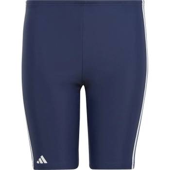 Adidas Детски бански гащета Adidas Boys Fitness 3-Stripes Swim Jammer - Navy/White