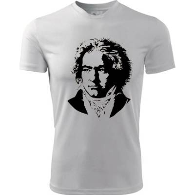 Tričko Beethoven bílé