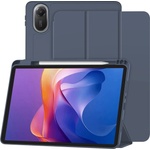 Techsuit Калъф за Xiaomi Redmi Pad 2 - Techsuit - Flex Trifold (с поставка за молив) - Тъмно син