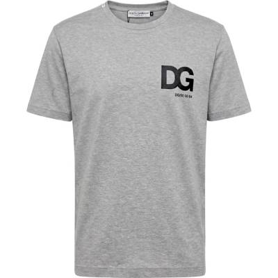 Dolce & Gabbana DG Logo Grey tričko Šedá