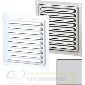 Image 1 of VENTS РЕШЕТКА МЕТАЛНА mvm 250s СИВА