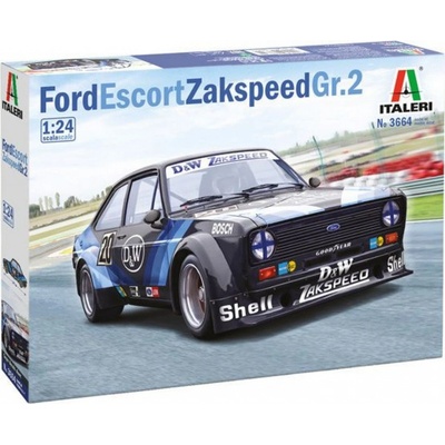Italeri Ford Escort Zakspeed Gr. 2 Model Kit auto 3664 1:24