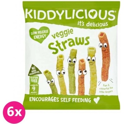 KIDDYLICIO KIDDYLICIOUS Tyčinky Zeleninové 6 x 12 g