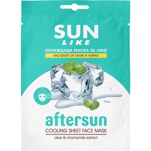 Sun Like Охлаждаща лист маска за лице, 20 ml - baby