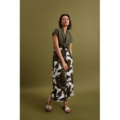 Moodo Каки щампована свободна пола Moodo | Cheren | ЖЕНИ | XS