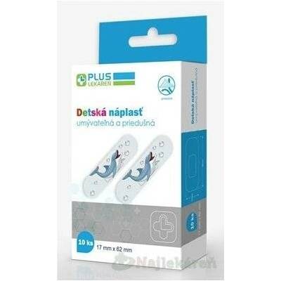 Plus Lekáreň Dětská náplast 17 x 62 mm 10 ks