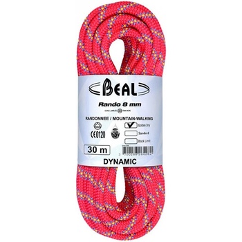 Beal Rando GD 8 mm (30 m) Цвят: розов