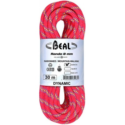Beal Rando GD 8 mm (30 m) Цвят: розов