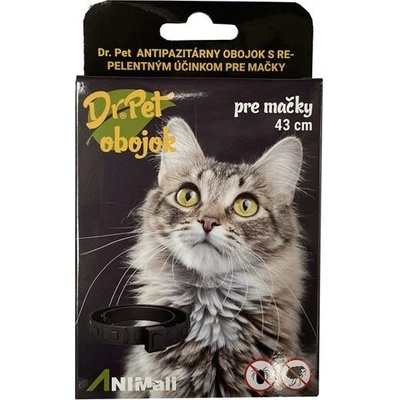 Dr.Pet Cat Obojok Antiparazitárny 43cm