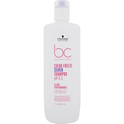 Schwarzkopf BC Bonacure Color Freeze pH 4.5 Shampoo Silver от Schwarzkopf Professional за Жени Шампоан 1000мл