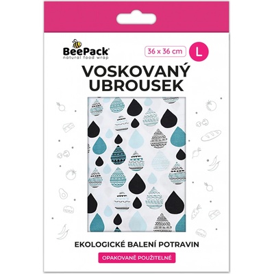 Beepack Voskovaný ubrousek kapky 36x36cm