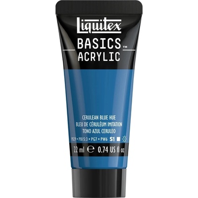 Liquitex Basics АКРИЛНА боя 470 Cerulean Blue Hue 22 ml 1 бр (72.2934)