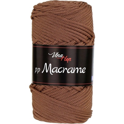 Vlna - Hep pp Macrame 4207 oříškově hnědá