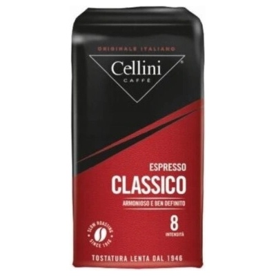 Cellini Espresso Classico 80% Arabica mletá káva 250 g