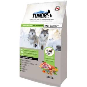 TUNDRA DEER SALMON DUCK Adult - висококачествена храна за пораснали кучета от средни и едри породи, БЕЗ ЗЪРНО, с Елен, сьомга и патица, 3, 18 кг, Германия - 16152