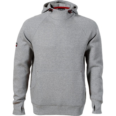 MALFINI Rimeck vertex hoodie w43 / Мъжки суичър с качулка "кенгуру" - тъмносив меланж xl (w431216)