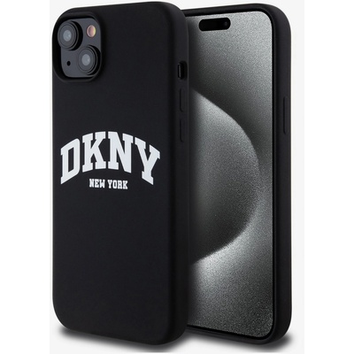DKNY Заден капак MagSafe с логото на арката за iPhone 15 Plus Black DKNY DKNY | Cheren | МЪЖЕ | UNI