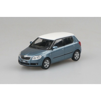 Abrex škoda Fabia II 2006 Šedá Satin Metalíza 1:43