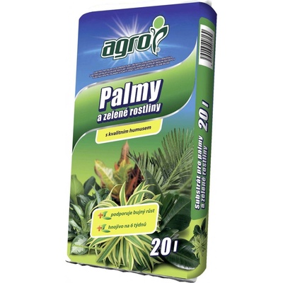 Agro CS Substrát na plamy a zelené rastliny 20 l