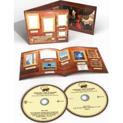 Emerson, Lake & Palmer - Pictures At An Exhibition (live) (2016 Remaster) (deluxe Edition) (+ Live At The Lyceum 1970) CD
