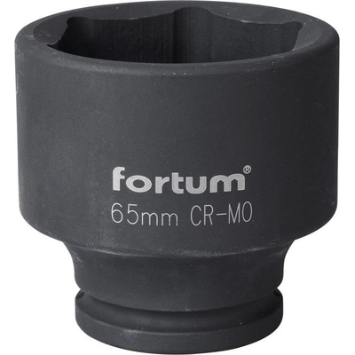 FORTUM Klíč nástrčný rázový, 3/4“, 65mm, L 80mm, CrMoV, 4703065