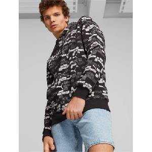PUMA Суитшърт ESS+ LOGO LAB AOP Hoodie FL