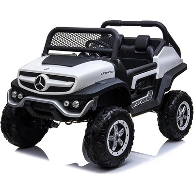 Mamido elektrické autíčko Mercedes Unimog 4x4 bielá