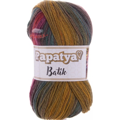 Kamgarn Příze Papatya Batik Varianta: 554-34