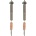 QIDI Tech Биметална дюза за Plus4 - Комплект от 2 бр - 0, 4 mm (16392818802)