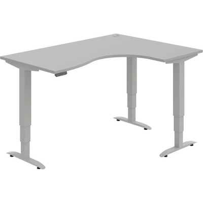OFFICE PRO s.r.o. HOBIS trigon elektr.staviteľný stôl pamäť.ovlád. - MST 3M 2005 L, šedá