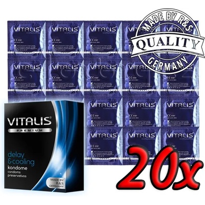 Vitalis Delay & Cooling 20 pack