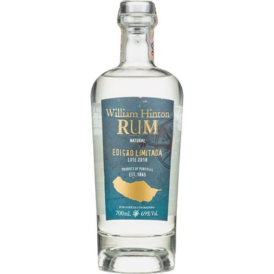 William Hinton Rum Natural 69% 0,7 l (čistá fľaša)