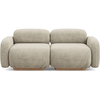 makamii Бежов модулен диван от букле 190 cm Ailani - Makamii (AILANI_3S_7_W1_C3)