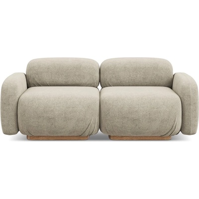 makamii Бежов модулен диван от букле 190 cm Ailani - Makamii (AILANI_3S_7_W1_C3)