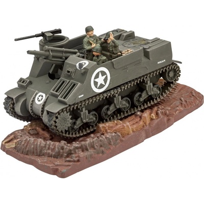Italeri Model Kit Plastic tank 03216 M7 HMC Priest 1:76