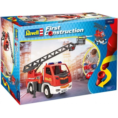 Revell Ladder Fire Truck First Construction 1:20
