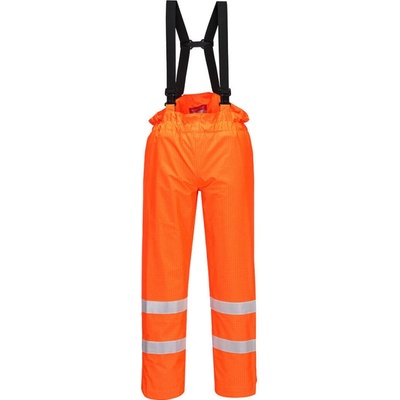Portwest nohavice Hi Vis S780 s laclem nepromokavé reflexní oranžová