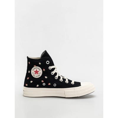 Converse Chuck 70 Hi black/soft red/green