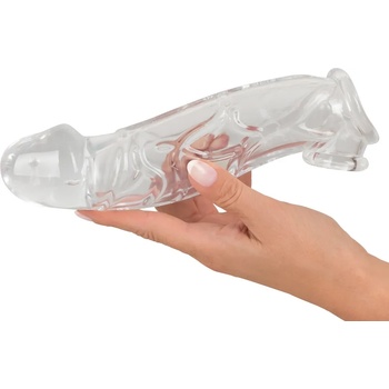 Image 1 of You2Toys Crystal Penis Sleeve with Extension and Ball Ring