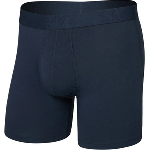 Saxx Мъжко синтетично термобельо Saxx Droptemp Cooling Cotton Boxer Brief Fly Everyday base layer - Dark Ink (014-2472-0312)