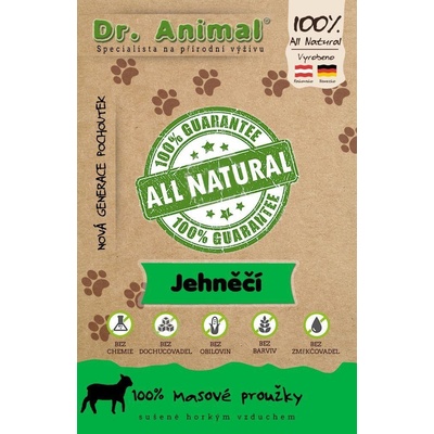 Dr. Animal jahňacie mäs. prúžky 80 g