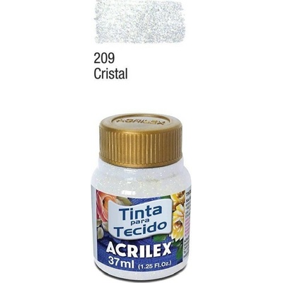 ACR Farba na textil 37 ml glitter crystal