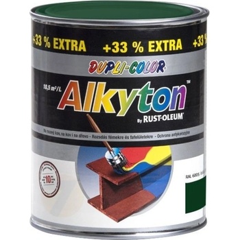Rust Oleum Alkyton RAL 6005 mechová zelená, hladký lesklý obsah 0,75L