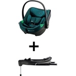 KinderKraft Кошница за кола KinderKraft - I-Care, Harbor Blue + Isofix база (NEW024898)
